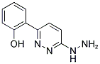 2-(6-HYDRAZINO-PYRIDAZIN-3-YL)-PHENOL Struktur