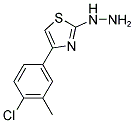 [4-(4-CHLORO-3-METHYL-PHENYL)-THIAZOL-2-YL]-HYDRAZINE Struktur