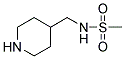 N-PIPERIDIN-4-YLMETHYL-METHANESULFONAMIDE Struktur