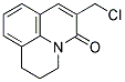 6-(CHLOROMETHYL)-2,3-DIHYDRO-1H,5H-PYRIDO[3,2,1-IJ]QUINOLIN-5-ONE Struktur