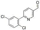 6-(2,5-DICHLORO-PHENYL)-PYRIDINE-3-CARBALDEHYDE Struktur