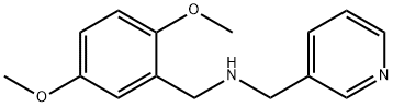 (2,5-DIMETHOXY-BENZYL)-PYRIDIN-3-YLMETHYL-AMINE Struktur