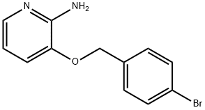 3-[(4-BROMOBENZYL)OXY]-2-PYRIDINAMINE Struktur