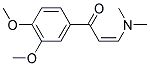 1-(3,4-DIMETHOXY-PHENYL)-3-DIMETHYLAMINO-PROPENONE Struktur