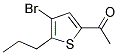 1-(4-BROMO-5-PROPYL-THIOPHEN-2-YL)-ETHANONE Struktur