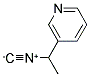 3-(1-ISOCYANO-ETHYL)-PYRIDINE Struktur