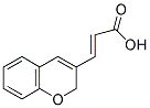 (2E)-3-(2H-CHROMEN-3-YL)ACRYLIC ACID Struktur