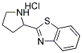 2-(2-PYRROLIDINYL)-1,3-BENZOTHIAZOLE HYDROCHLORIDE Struktur