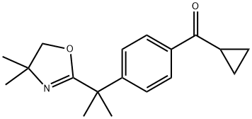 CYCLOPROPYL[4-[1-(4,4-DIMETHYL-4,5-DIHYDRO-1,3-OXAZOL-2-YL)-1-METHYLETHYL]PHENYL]METHANONE price.