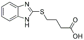 4-(1H-BENZOIMIDAZOL-2-YLSULFANYL)-BUTYRIC ACID Struktur