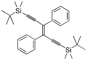 3,4-DIPHENYL-1,6-BIS(TERT-BUTYLDIMETHYLSILYL)-3-HEXEN-1,5-DIYNE Struktur