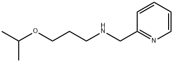 (3-ISOPROPOXY-PROPYL)-PYRIDIN-2-YLMETHYL-AMINE Struktur