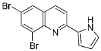 6,8-DIBROMO-2-(1H-PYRROL-2-YL)QUINOLINE Struktur