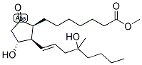 8-ISO MISOPROSTOL METHYL ESTER Struktur