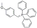 4-METHOXYBENZYLIDENE TRIPHENYLPHOSPHORANE Struktur