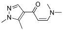 3-DIMETHYLAMINO-1-(1,5-DIMETHYL-1H-PYRAZOL-4-YL)-PROPENONE Struktur