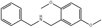 BENZYL-(2,5-DIMETHOXY-BENZYL)-AMINE Struktur