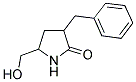 3-BENZYL-5-HYDROXYMETHYLPYRROLIDIN-2-ONE Struktur