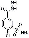 2-CHLORO-5-(HYDRAZINOCARBONYL)BENZENESULFONAMIDE Struktur