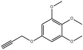 1,2,3-TRIMETHOXY-5-(2-PROPYNYLOXY)BENZENE Struktur