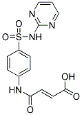 3-[4-(PYRIMIDIN-2-YLSULFAMOYL)-PHENYLCARBAMOYL]-ACRYLIC ACID Struktur