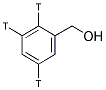 BENZYL ALCOHOL, [RING-2,3,5-3H] Struktur