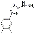 [4-(3,4-DIMETHYL-PHENYL)-THIAZOL-2-YL]-HYDRAZINE Struktur