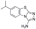 7-ISOPROPYL[1,2,4]TRIAZOLO[3,4-B][1,3]BENZOTHIAZOL-3-AMINE Struktur