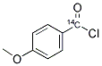 4-METHOXYBENZOYL CHLORIDE, [CARBOXYL-14C] Struktur