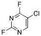 5-CHLORO-2,4-DIFLUOROPYRIMIDINE Struktur