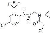 2-CHLORO-N-(2-[[4-CHLORO-2-(TRIFLUOROMETHYL)PHENYL]AMINO]-2-OXOETHYL)-N-ISOPROPYLACETAMIDE Struktur