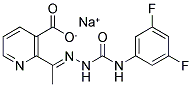 DIFLUFENZOPYR SODIUM SALT Struktur