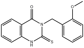 2-MERCAPTO-3-(2-METHOXYBENZYL)QUINAZOLIN-4(3H)-ONE Struktur