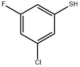 3-CHLORO-5-FLUOROTHIOPHENOL Struktur