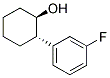 TRANS-2-(3-FLUOROPHENYL)CYCLOHEXANOL Struktur