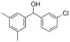 3-CHLORO-3',5'-DIMETHYLBENZHYDROL Struktur