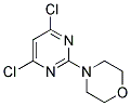 4-(4,6-DICHLORO-PYRIMIDIN-2-YL)-MORPHOLINE Struktur