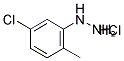 5-CHLORO-2-METHYLPHENYLHYDRAZINE HYDROCHLORIDE Struktur