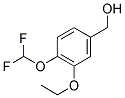 [4-(DIFLUOROMETHOXY)-3-ETHOXYPHENYL]METHANOL Struktur