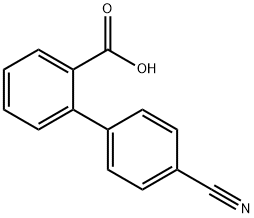 4'-CYANO-BIPHENYL-2-CARBOXYLIC ACID Struktur