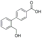 2'-HYDROXYMETHYL-BIPHENYL-4-CARBOXYLIC ACID Struktur