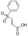 (2E)-3-(PHENYLSULFONYL)ACRYLIC ACID Struktur