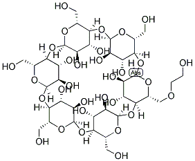 HYDROXYETHYL-ALPHA-CYCLODEXTRIN Struktur