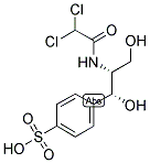 D-THREO-1-(4-SULFONYLPHENYL)-2-DICHLOROACETYLAMINO-1,3-PROPANEDIOL Struktur