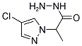 2-(4-CHLORO-PYRAZOL-1-YL)-PROPIONIC ACID HYDRAZIDE Struktur