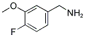 4-FLUORO-3-METHOXYBENZYLAMINE Struktur