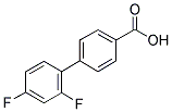 2',4'-DIFLUORO-BIPHENYL-4-CARBOXYLIC ACID Struktur