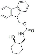 FMOC-(+/-)-CIS-2-AMINOMETHYLCYCLOHEXANOL Struktur