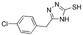 5-(4-CHLORO-BENZYL)-4H-[1,2,4]TRIAZOLE-3-THIOL Struktur