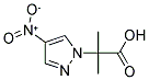 2-METHYL-2-(4-NITRO-PYRAZOL-1-YL)-PROPIONIC ACID Struktur